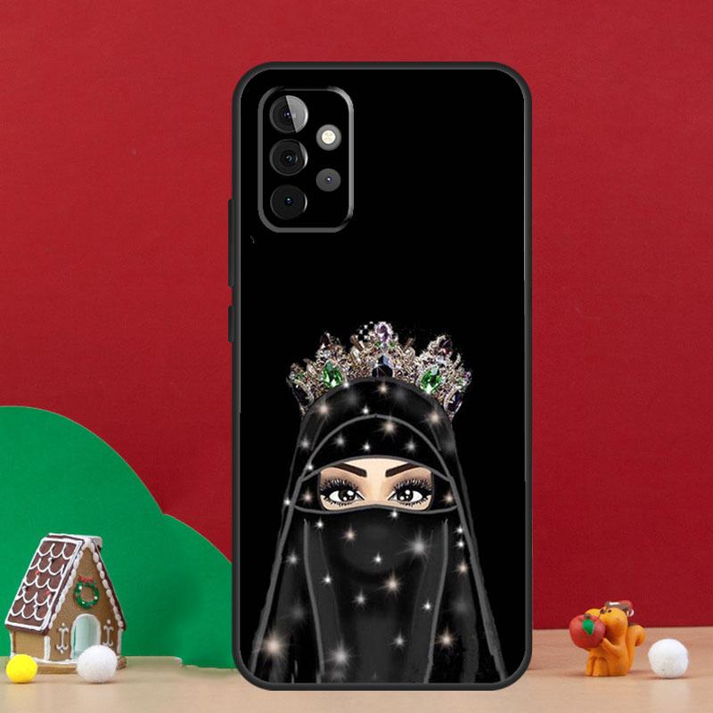 Мусульманский Исламский Чехол-Хиджаб для Девочек на Samsung Galaxy A56 A33 A13 A36 A23 A52 A32 A12 A54 A34 A14 A16 A53 A15 A35 A55 A17