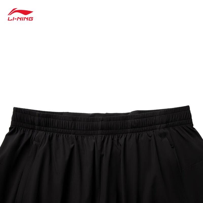 Li-Ning Мужские светоотражающие быстросохнущие беговые брюки AYKV127 2025