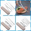 3/6pcs Printed Lobster Crab Cracker Tools Stainless Steel Nut Pliers Lobster Pliers  Fruit