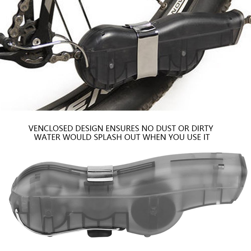 Bike Chain Crank Sprocket Cleaning Tool Bicycle Washing Brush Tackle Accessory