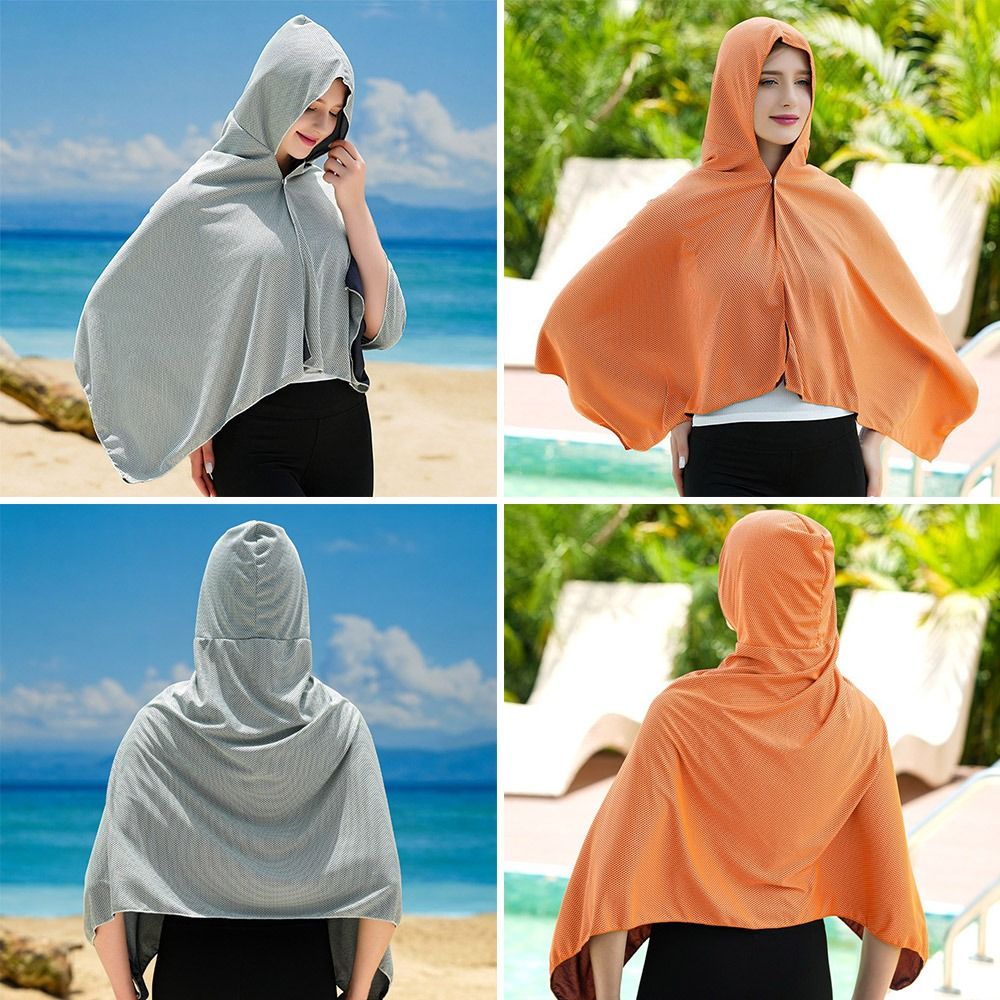 Soft Material Cooling Shawl Breathable Sports Cool Towel Outdoor Sports Cycling Driving