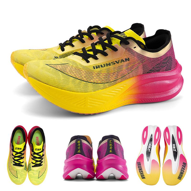 IRUNSVAN HEAT 1.0 Высококачественные дышащие кроссовки для трейлраннинга для мужчин и женщин, амортизирующие марафонки, обувь для спорта на открытом воздухе
