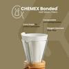 CHEMEX фильтровальная бумага для кофеварки на 3 чашки, склеенный тип, 100 листов (ФП-2)