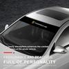 1Pcs Car Front Windshield Emblem Stickers Front and Rear Decorative For Porsche Cayenne Panamera Macan Boxster 911 Carrera-GT 944 918 917