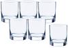 Toyo Sasaki Glass Rock Glass Tumbler On the Rocks 235ml Set of 6 Made in Japan Dishwasher Safe Shochu Glass Whiskey Glass Glass Cup Commercial Glass