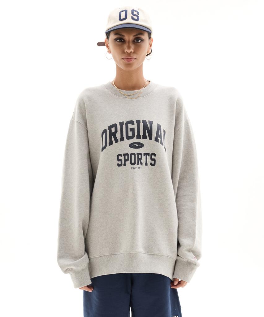 PRO-SPECS Arch Logo Crew Neck Sweatshirts M.Gray