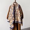 Autumn Winter Women Warm Cashmere Pashmina Shawl Wrap Scarves Design Print For Female Foulard Stoles Paisley Scarf  Blanket