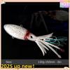 Classy-Premium Glow Squid Skirts Lures, 130G-150Mm, Soft Rubber Trolling Octopus For E Fishing