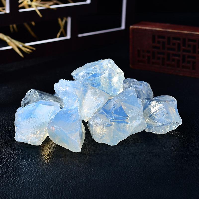 Натуральный Опал Кристалл Ароматерапевтический Диффузор и Камень для Декора Дома