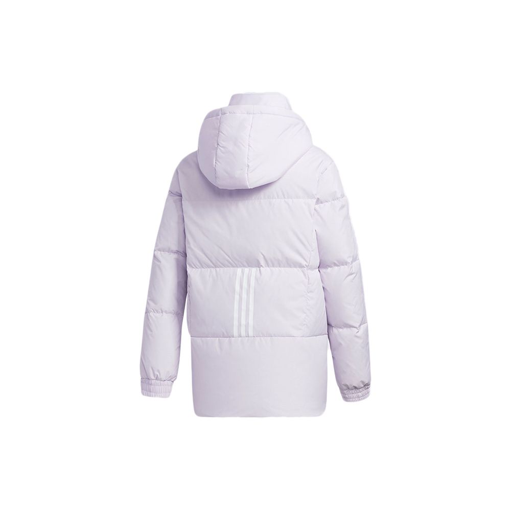 adidas Neo Hooded Warm Casual Down Jacket Men Outwear Light-Purple GJ8791