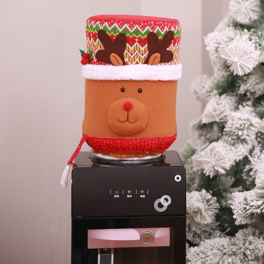 Cartoon Water Dispenser Bucket Cover Reusable High Stretchy Bucket Sleeve Dustproof Drinking Barrel Dust Cover
