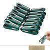 Happykau 12-Piece Set of Strong Clothespins, Non-Marking, Windproof, for Drying, Hanger Fixing, Pole Clips, Laundry Supplies, Multi-Purpose, Stylish (