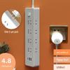 Multi-Function Triangular Power Strip with USB Ports