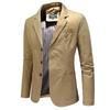 Business Casual Suit Men's Jacket Jacket Pure Cotton Top Casual Men's Clothing