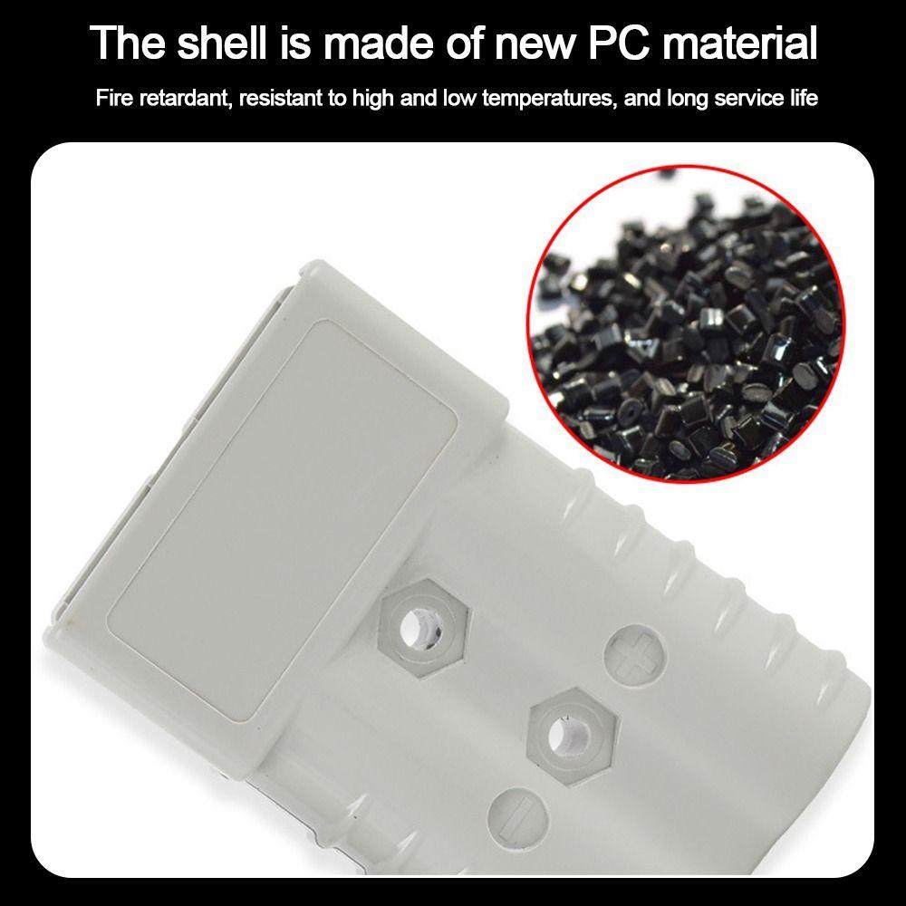 600V Battery Power Connector 50 AMP Quick Plug Connector Plug Cable Terminal For Anderson