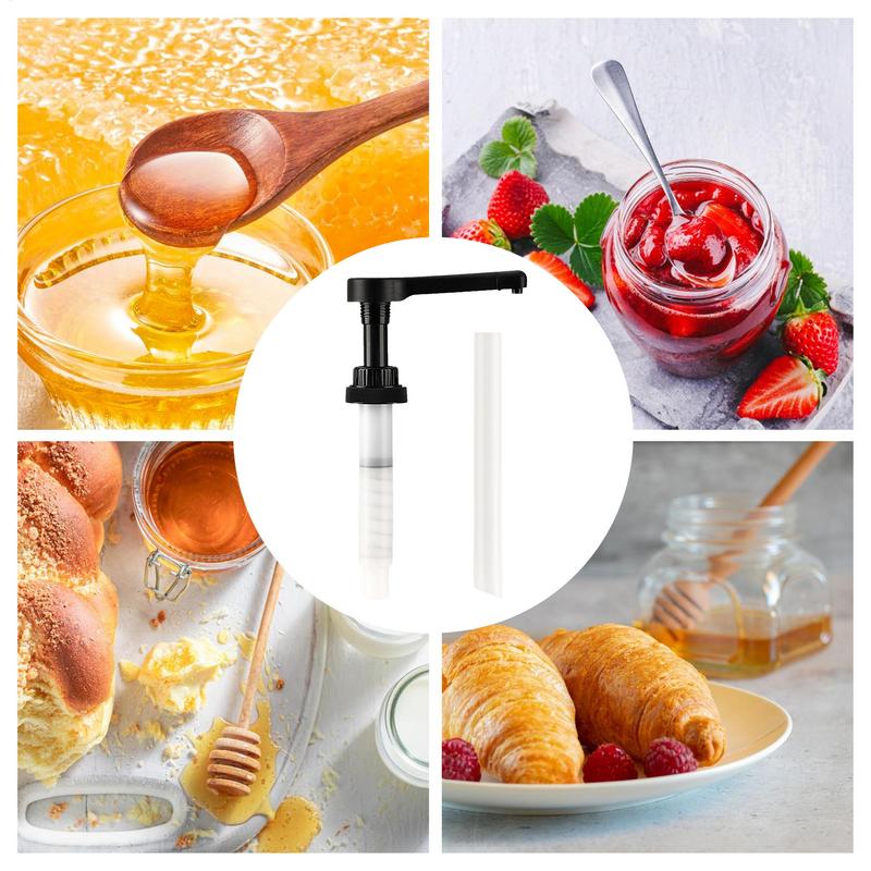 Насос для бутылки сиропа Многофункциональные насосы для кофейного сиропа Пищевой насос для сиропа Кухонные аксессуары для десертных магазинов Магазин молочного чая
