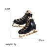 Popular Outdoor Sports Creative Drip Skates Brooch Holiday Gifts Popular Women'S Accessories