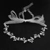 Головной убор Головной убор Свадебный Цветок Повязка для волос Украшение для волос Цветок из стразов Повязка на голову Свадебная повязка на голову