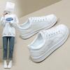 Весенние белые туфли, новые корейские стильные студенческие спортивные туфли для доски, увеличивающие рост, Tide Leisure Street Shot 169