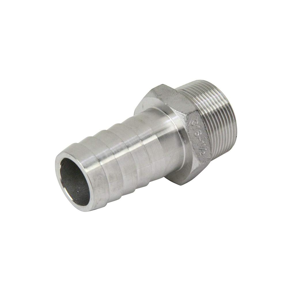 SK11 Stainless Hose Nipple Bamboo Saw Outer Diameter 40mm Screw (SK11) R1 1/2 H40×12M VCH-12
