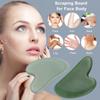 Natural Jade Face Massager Scraper Board for Face Body Facial Skin Lifting Wrinkle Remove Beauty