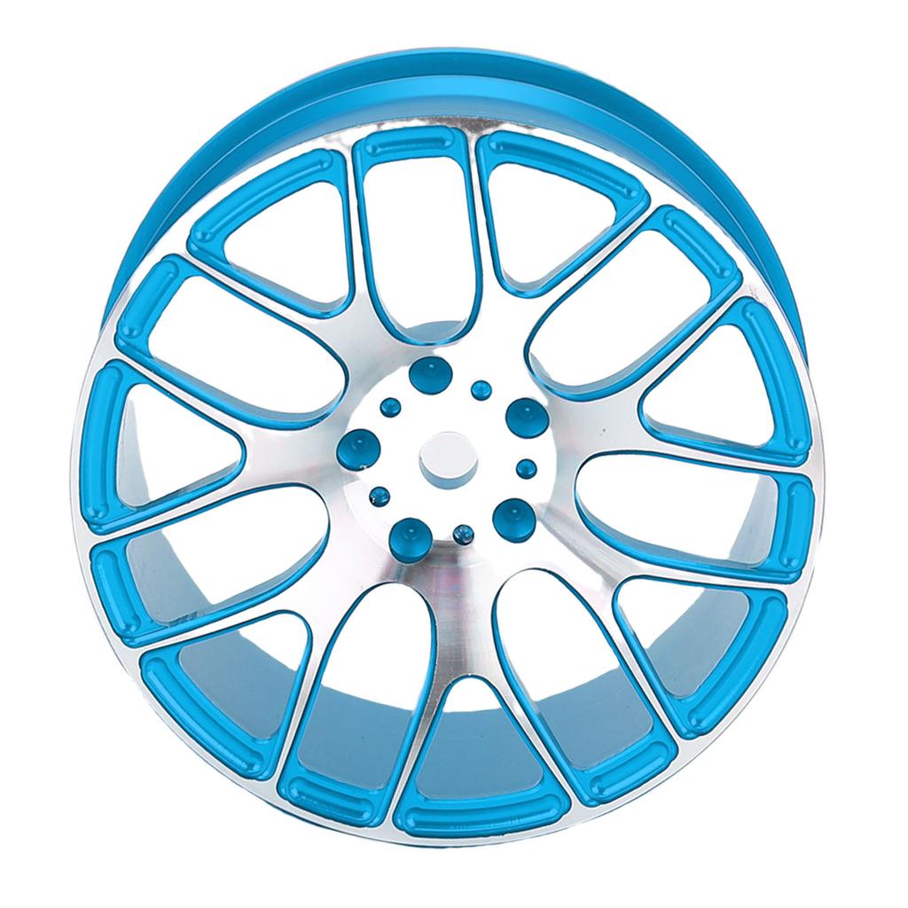 4PCS RC Wheel Hubs Replacement for MN128 MN86 G500 1 12 Aluminium Alloy RC Car Wheel Rim Hub Blue