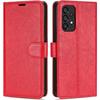 Case For Samsung A33 5G - PROSHOP - Red - Anti Scratch - Anti Shock - Leather Effect