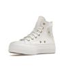 Converse Высокие белые женские кроссовки на платформе Chuck Taylor All Star Gold 568380C