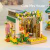 NEW MINI Set Flower Bouquet House Model Building Blocks MOC Street View Fairy Tale Town Bricks Assembly Children Kids Toys Gifts