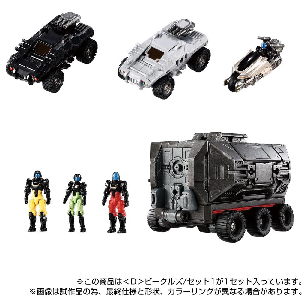 TAKARA TOMY Diaclone D VehiclesSet 1