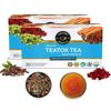 TEACURRY Cleanse Combo Green Tea (2 Months Pack, 60 Tea Bags) - Helps with Intestinal Health, Liver Cleanse, Metabolism