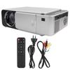 Portable HD WiFi Mirroring Screen Silver LED Projector 1080P Remote Control