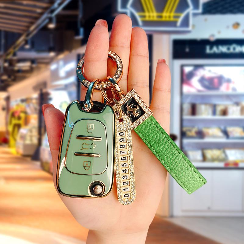 TPU Key Cover for Hyundai Sonata 8/Elantra - Premium Car Key Protection