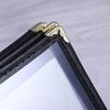 PVC Recipe Book Cover Transparent Menu Paper Holder Waterproof a4 Document Holder  DIY Menu Making