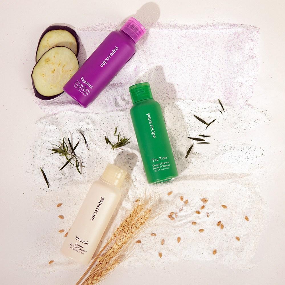 PAPA RECIPE Eggplant Clearing Enzyme Powder Cleanser, 2 Units, 50g