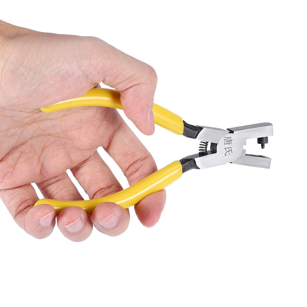 1 шт., перфоратор для часов из углеродистой стали, ремень, дырокол, плоскогубцы, инструмент для ремонта