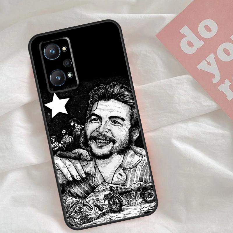 Че Гевара Чехол Для Realme C75 C63 C61 C65 C67 C55 C51 C53 C35 C71 15 11 12 13 14 Pro Plus GT6 GT7 Pro