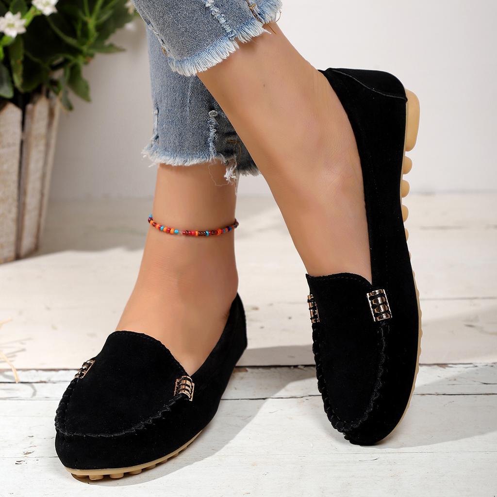 Women Shoes Slip On Loafers For Ballet Flats Women Moccasins Casual Sneakers  Mujer Flat Shoes For Women Casual Shoes