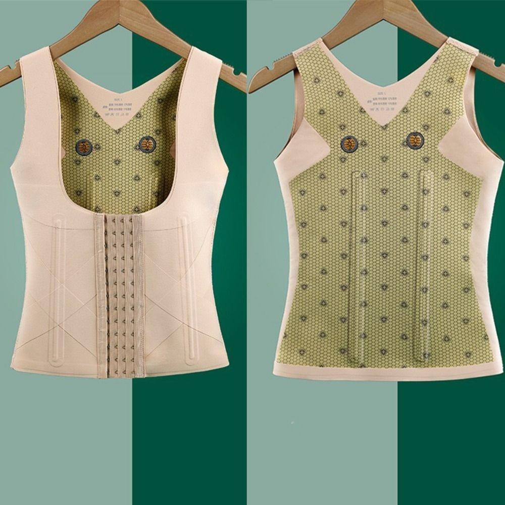 Корректор осанки с пряжкой, триммер для контроля живота, утягивающий жилет, спортивный