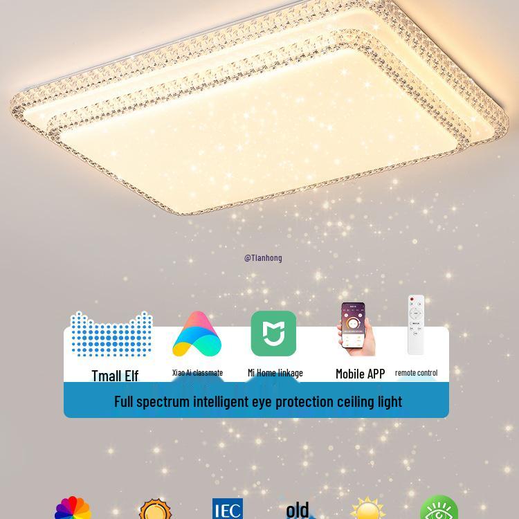 Современный минималистичный потолочный светильник 2025 года для спальни, гостиной или прихожей