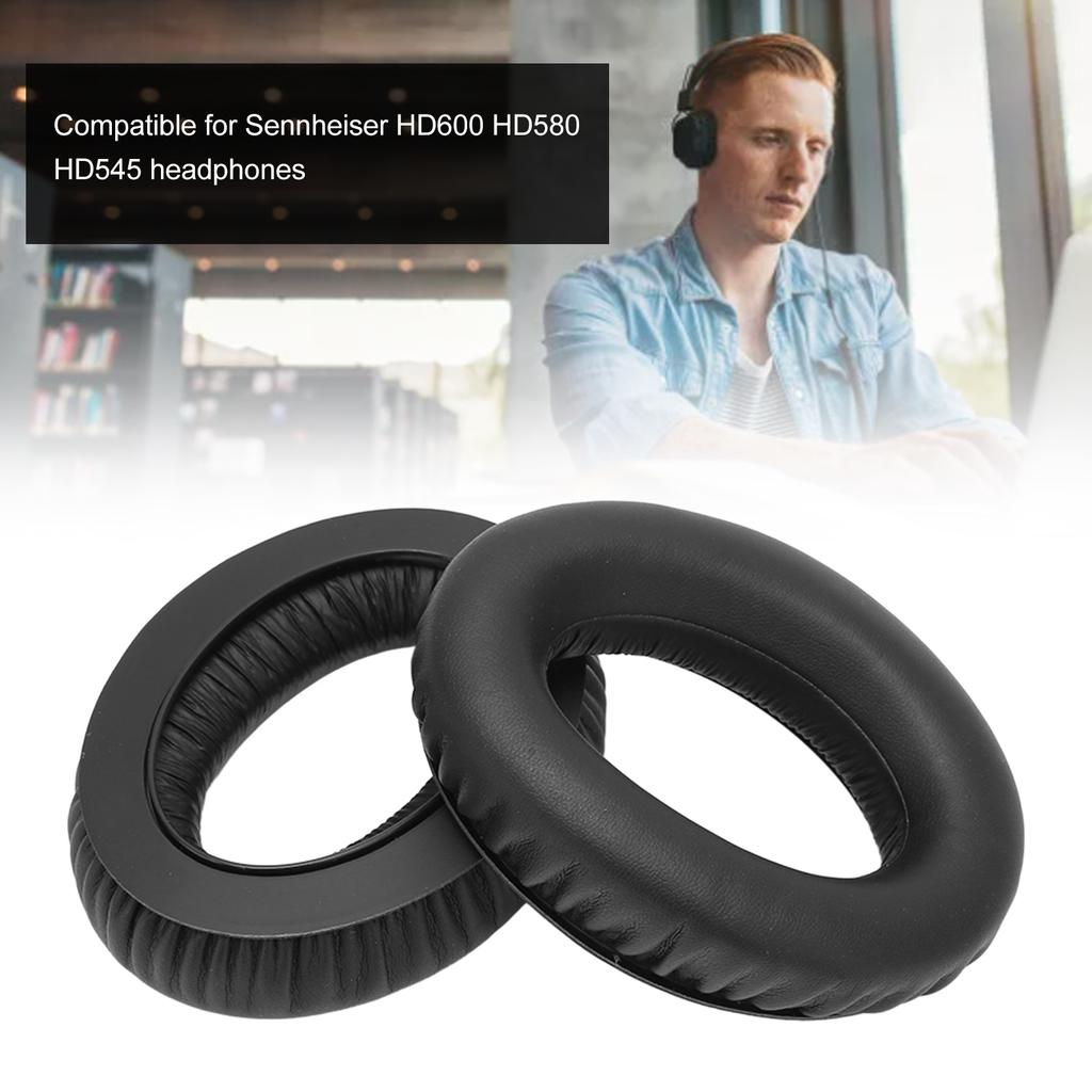 Headphones Cover Ear Pads Soft Sound Insulation Ear Pads Cushions for HD600 HD580 HD545 Headphones