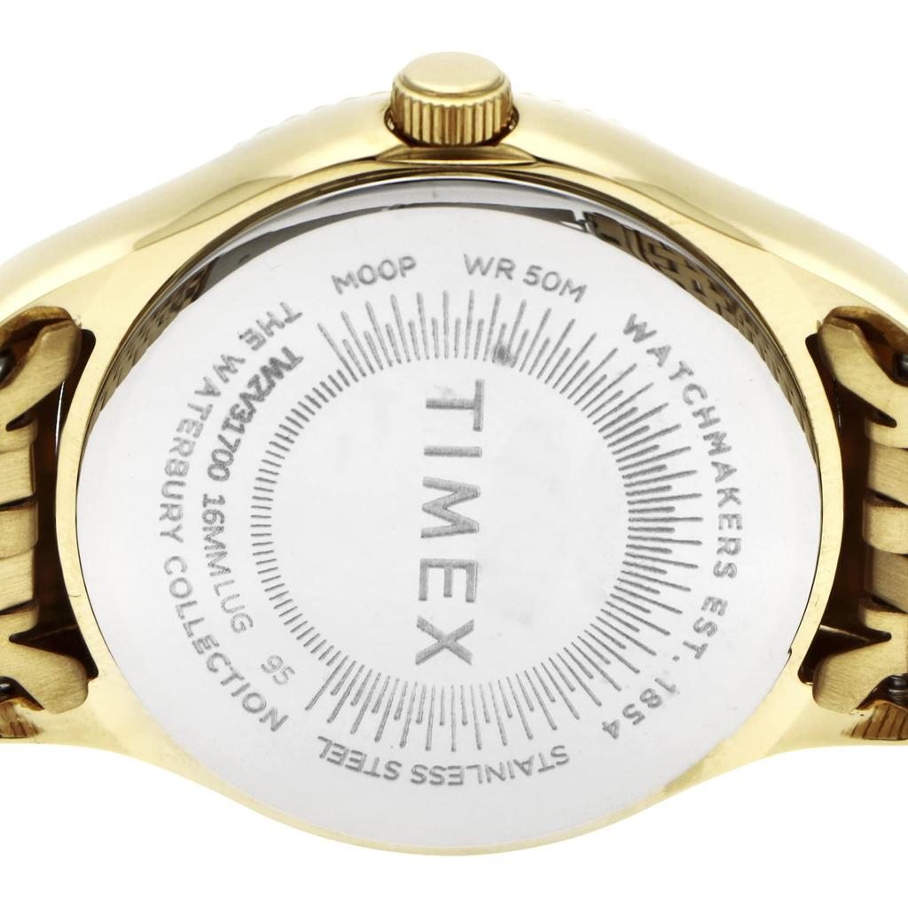 TIMEX Часы Waterbury Quartz 5 ATM Водостойкие Минеральное стекло Зеленый циферблат, Механизм, Водонепроницаемость, Стекло, Циферблат, TW2V31700, Женские [Оригинал]