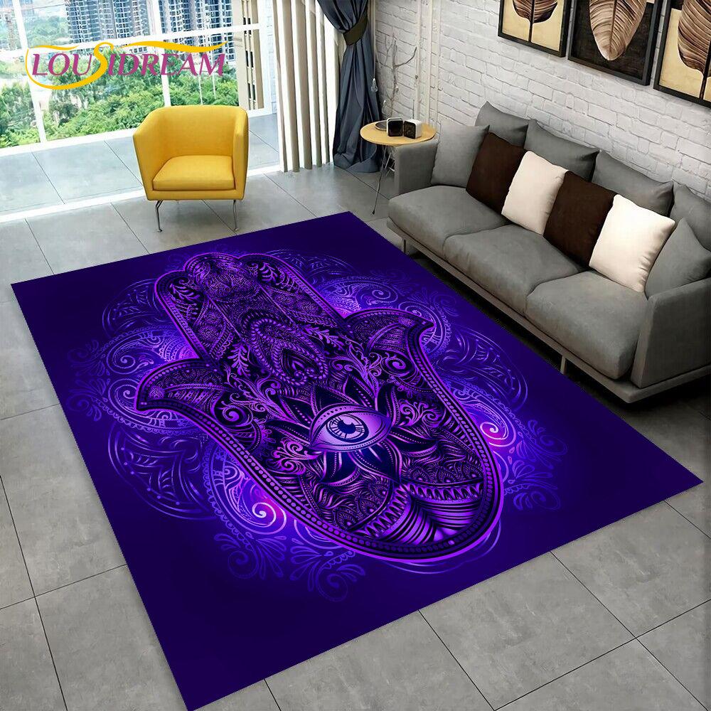 Коврик Nazar Evil Eye Tree of Life, ковер для дома, гостиной, спальни, дивана, коврик для кухни, декор для кухни, нескользящий напольный коврик для детских игр