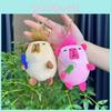 Unique Cute Capybara Plush Keychain Backpack Charm Soft Adorable Doll Accessory