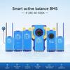 Умный BMS с активной балансировкой Bluetooth WiFi 4S 8S 17S 24S Сбалансированный ток 1А Модуль эквалайзера для мониторинга в реальном времени