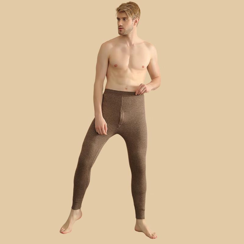 Мужские утепленные термобрюки из шерстяной смеси на флисовой подкладке