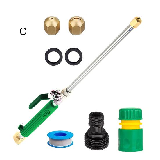 Мойка высокого давления Регулируемая герметичная конструкция Быстроразъемное соединение Нескользящая ручка Струйная насадка Мойка высокого давления с 2 сменными насадками