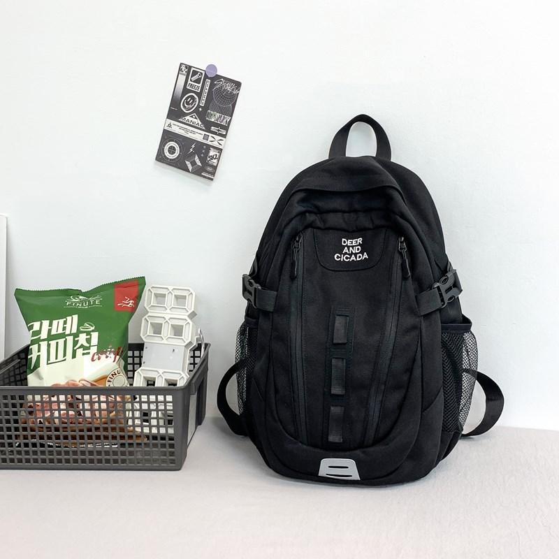 Школьный рюкзак для школьников средней школы, мужской, уличный, компьютерный рюкзак, легкий, водонепроницаемый, женский рюкзак