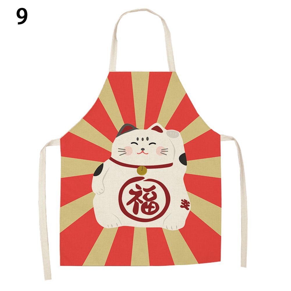 Горячая бытовая кулинария кошка кухня передник фартук