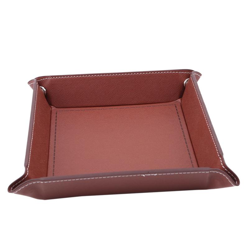 Подставка для хранения игральных костей с шестигранной головкой, держатель для коврика из искусственной кожи и бархата, двухсторонний, толстый, для хранения офисных принадлежностей, инструменты